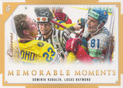 Kubalík Raymond 2024 LC Memorable Moments Canvas #MO-66