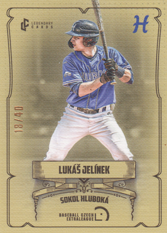Jelínek Lukáš 2024 LC Czech Baseball Extraleague Canvas #69