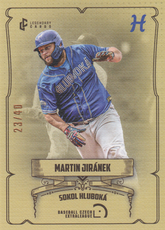 Jiránek Martin 2024 LC Czech Baseball Extraleague Canvas #70