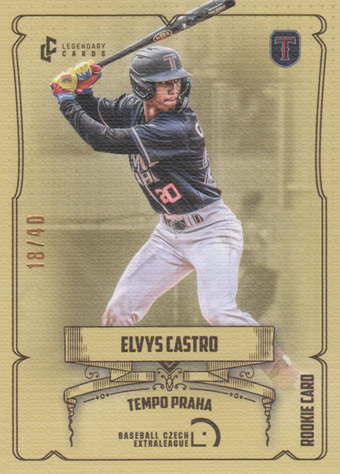 Castro Elvys 2024 LC Czech Baseball Extraleague Canvas #77
