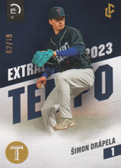 Drápela Šimon 2023 LC Czech Baseball Extraleague Canvas #176