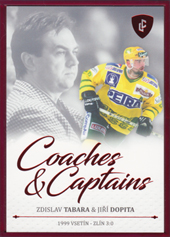 Tabara Dopita 2023 Legendary Cards Rekordy ELH Coaches & Captains Red #CC-06