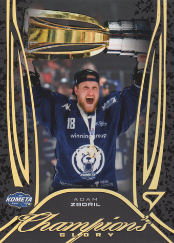 Zbořil Adam 2025 Tipsport ELH Play Off Champion's Glory #CG-8