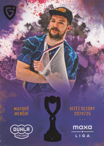 Menšík Matouš 24-25 GOAL Cards Maxa liga Champions #CH-02