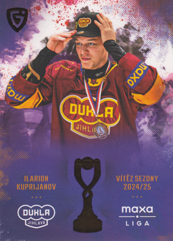 Kupriyanov Ilarion 24-25 GOAL Cards Maxa liga Champions #CH-03