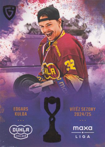 Kulda Edgars 24-25 GOAL Cards Maxa liga Champions #CH-05