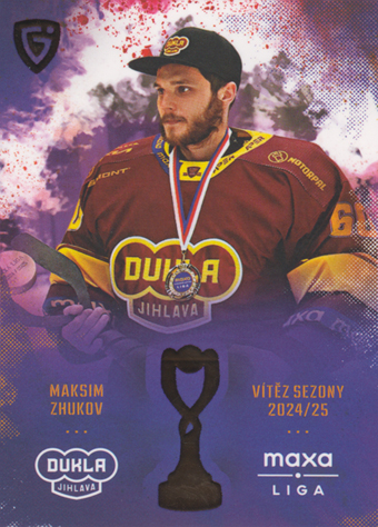 Zhukov Maksim 24-25 GOAL Cards Maxa liga Champions #CH-06