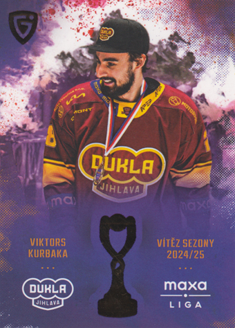 Kurbaka Viktors 24-25 GOAL Cards Maxa liga Champions #CH-07