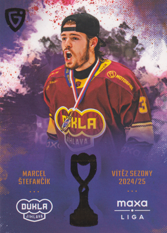 Štefančík Marcel 24-25 GOAL Cards Maxa liga Champions #CH-08