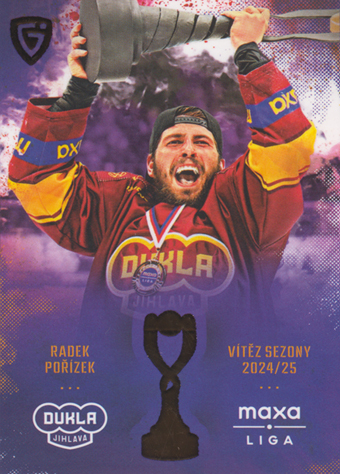 Pořízek Radek 24-25 GOAL Cards Maxa liga Champions #CH-09