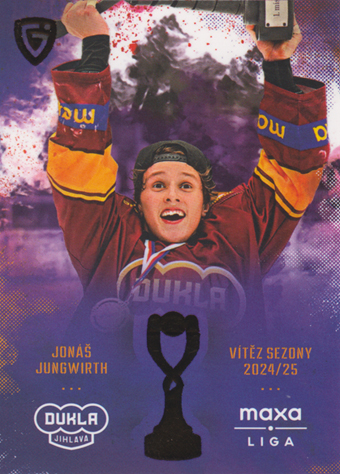 Jungwirth Jonáš 24-25 GOAL Cards Maxa liga Champions #CH-10