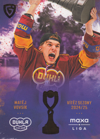 Vovsík Matěj 24-25 GOAL Cards Maxa liga Champions #CH-12