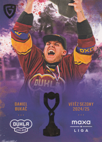 Bukač Daniel 24-25 GOAL Cards Maxa liga Champions #CH-14