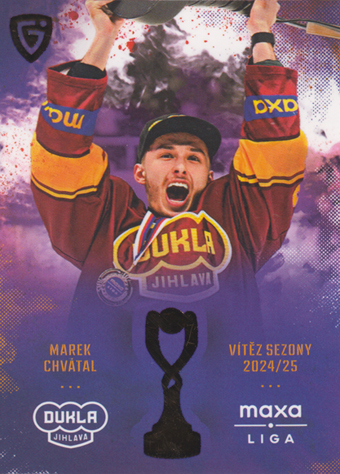 Chvátal Marek 24-25 GOAL Cards Maxa liga Champions #CH-16