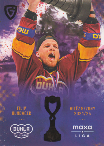 Dundáček Filip 24-25 GOAL Cards Maxa liga Champions #CH-23
