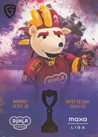 Maskot ježek JD 24-25 GOAL Cards Maxa liga Champions #CH-24
