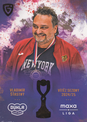 Šťastný Vladimír 24-25 GOAL Cards Maxa liga Champions #CH-25