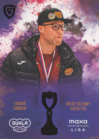 Sáblík Lukáš 24-25 GOAL Cards Maxa liga Champions #CH-26