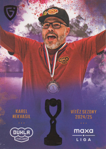 Nekvasil Karel 24-25 GOAL Cards Maxa liga Champions #CH-28