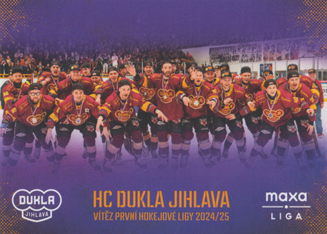 Jihlava 24-25 GOAL Cards Maxa liga Champions #CH-29
