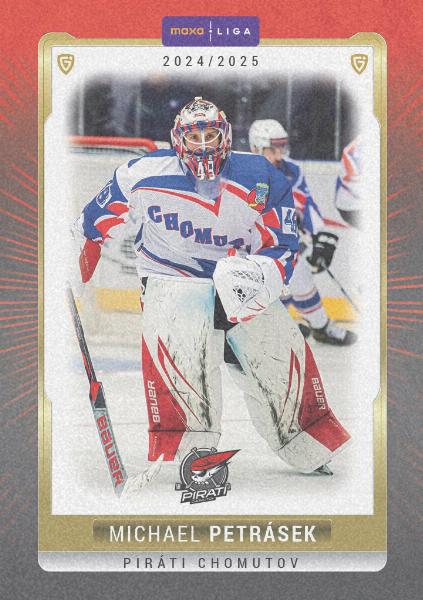 Petrásek Michael 24-25 GOAL Cards Maxa liga Sand #CHOM-02