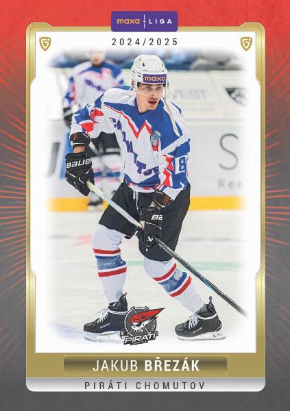 Březák Jakub 24-25 GOAL Cards Maxa liga #CHOM-04