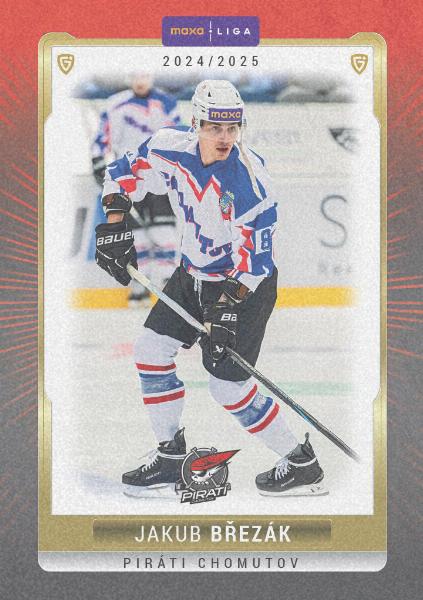 Březák Jakub 24-25 GOAL Cards Maxa liga Sand #CHOM-04