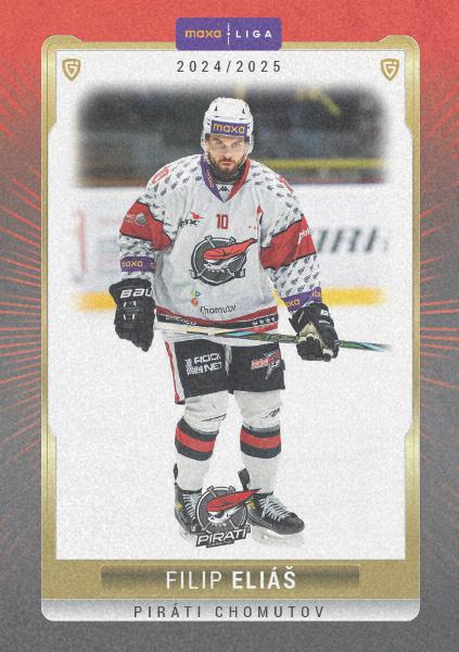 Eliáš Filip 24-25 GOAL Cards Maxa liga Sand #CHOM-07