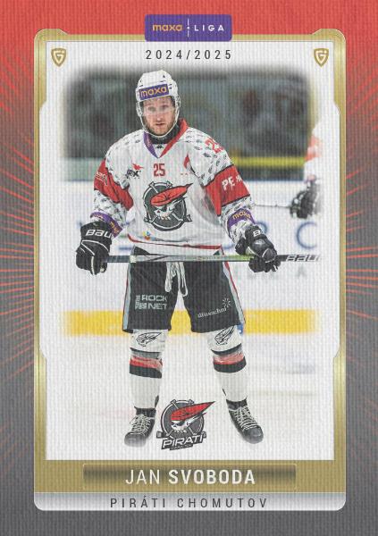 Svoboda Jan 24-25 GOAL Cards Maxa liga Canvas #CHOM-17
