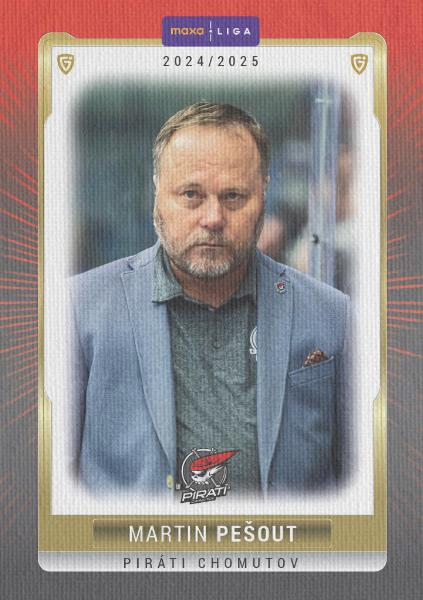 Pešout Martin 24-25 GOAL Cards Maxa liga Canvas #CHOM-25