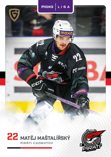 Maštalířský Matěj 25-26 GOAL Cards Maxa liga #CHOM-12