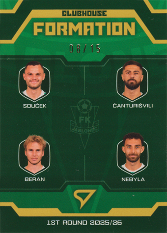 Formation 25-26 Chance Liga Clubhouse Gold #CH-29