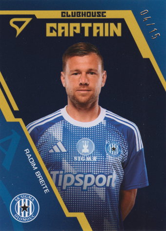 Breite Radim 25-26 Chance Liga Clubhouse Gold #CH-33