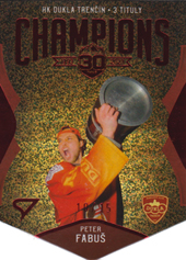 Fabuš Peter 22-23 Tipos Extraliga Champions Red #CH-17