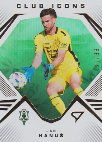 Hanuš Jan 24-25 Chance Liga Club Icons Rainbow Gold #CI-13