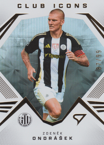 Ondrášek Zdeněk 24-25 Chance Liga Club Icons Rainbow Gold #CI-17