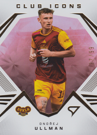 Ullman Ondřej 24-25 Chance Liga Club Icons Rainbow Gold #CI-18