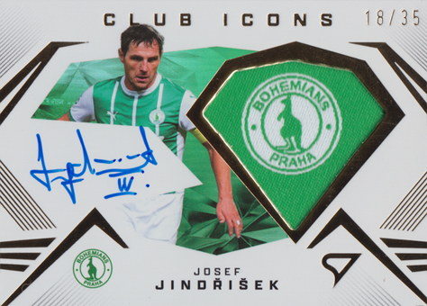 Jindřišek Josef 24-25 Chance Liga Club Icons Auto Patch #CIS-JJ