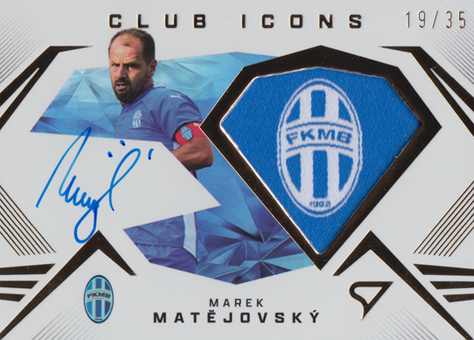 Matějovský Marek 24-25 Chance Liga Club Icons Auto Patch #CIS-MM