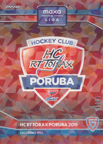 Poruba 24-25 GOAL Cards Maxa liga Club Logo Parallel #C-1