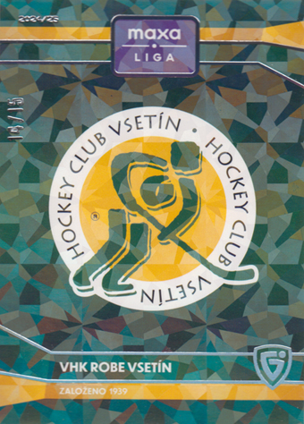 Vsetín 24-25 GOAL Cards Maxa liga Club Logo Parallel #C-2