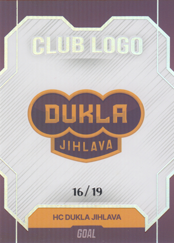 Jihlava 23-24 GOAL Cards Chance liga Club Logo Parallel #CL-7