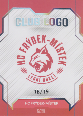 Frýdek-Místek 23-24 GOAL Cards Chance liga Club Logo Parallel #CL-9