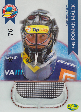 Málek Roman 11-12 OFS Plus Cage Mesh Cards Black #MESH-11