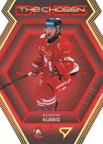 Kusko Silvester 24-25 Tipsport Extraliga The Chosen Ones Gold Die Cut #CO-25