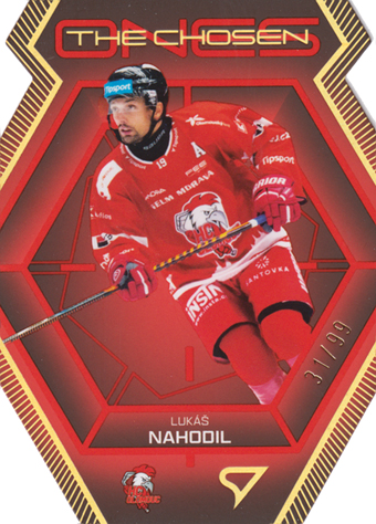 Nahodil Lukáš 24-25 Tipsport Extraliga The Chosen Ones Gold Die Cut #CO-26