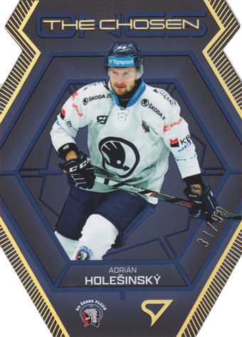 Holešinský Adrián 24-25 Tipsport Extraliga The Chosen Ones Gold Die Cut #CO-30