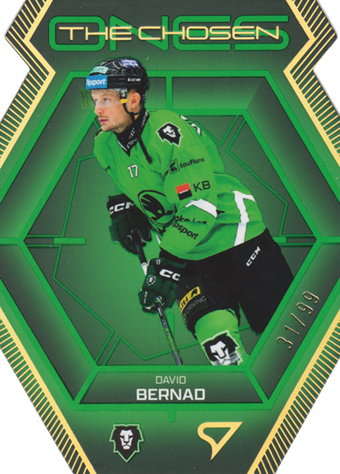 Bernad David 24-25 Tipsport Extraliga The Chosen Ones Gold Die Cut #CO-33