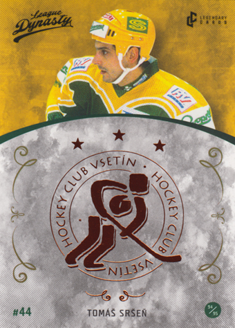 Sršeň Tomáš 2021 Legendary Cards League Dynasty Copper #8