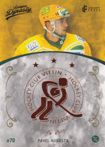 Augusta Pavel 2021 Legendary Cards League Dynasty Copper #25